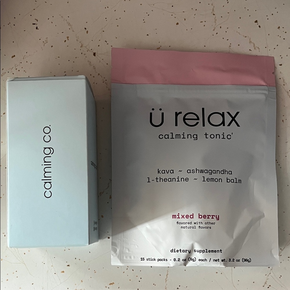 Ü Relax Calming Tonic Mixed Berry and pineapple